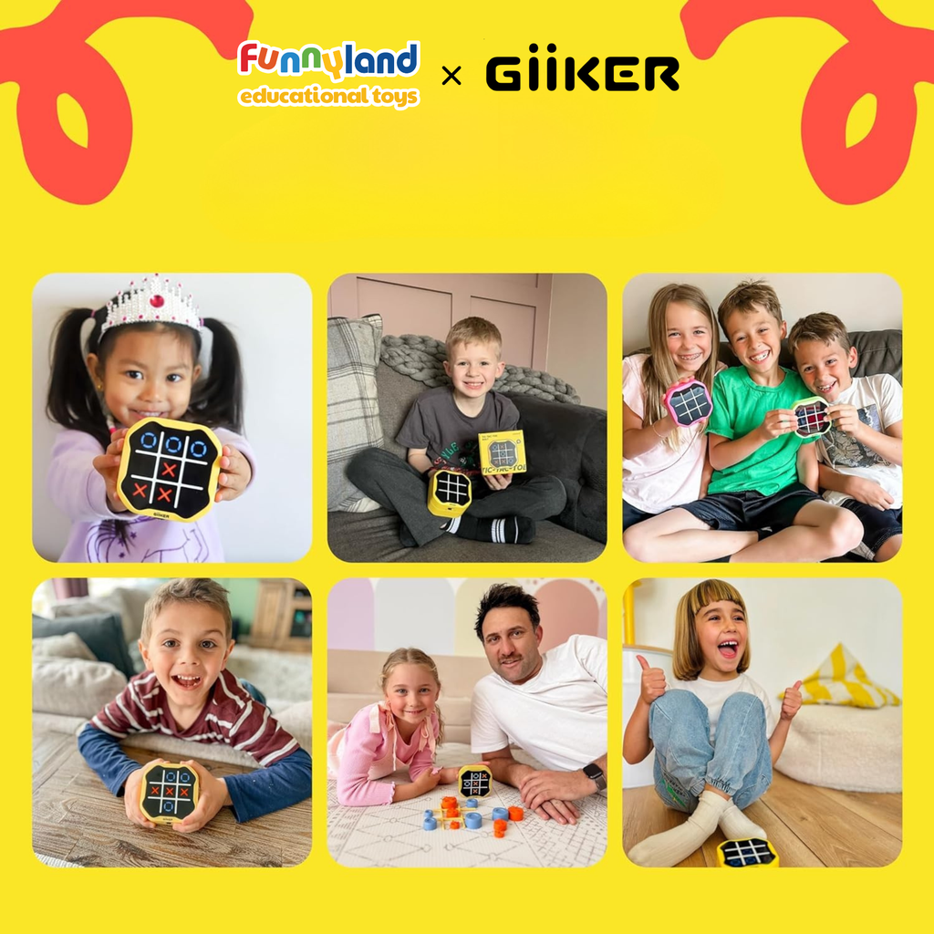 Đồ chơi đố trí: Đồ chơi Giiker Tic-Tac-Toe Bolt