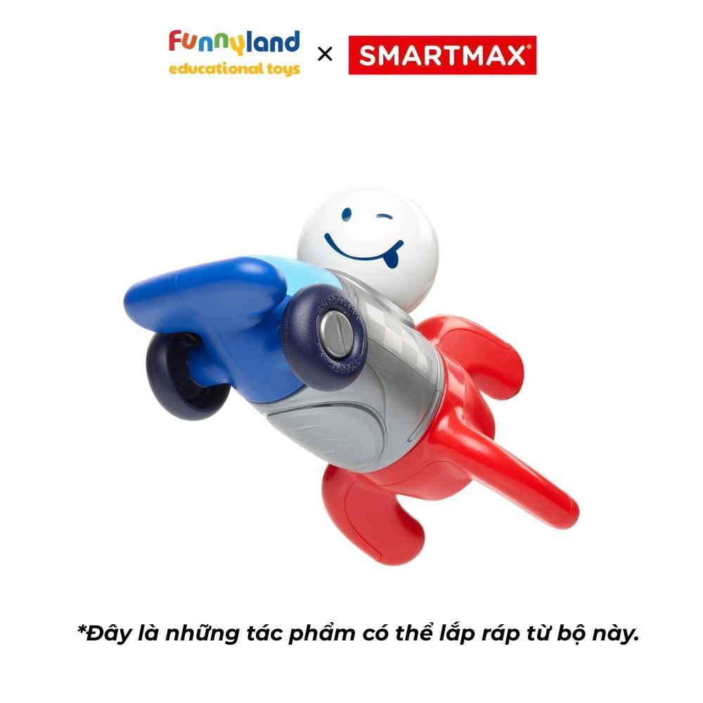 Đồ chơi xếp hình nam châm SmartMax Khám Phá Phương Tiện