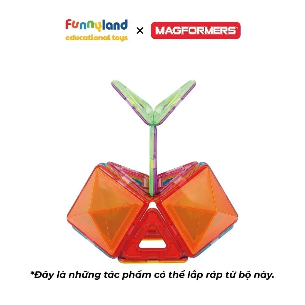 Đồ chơi xếp hình nam châm Hàn Quốc Magformers Hộp Sáng Tạo