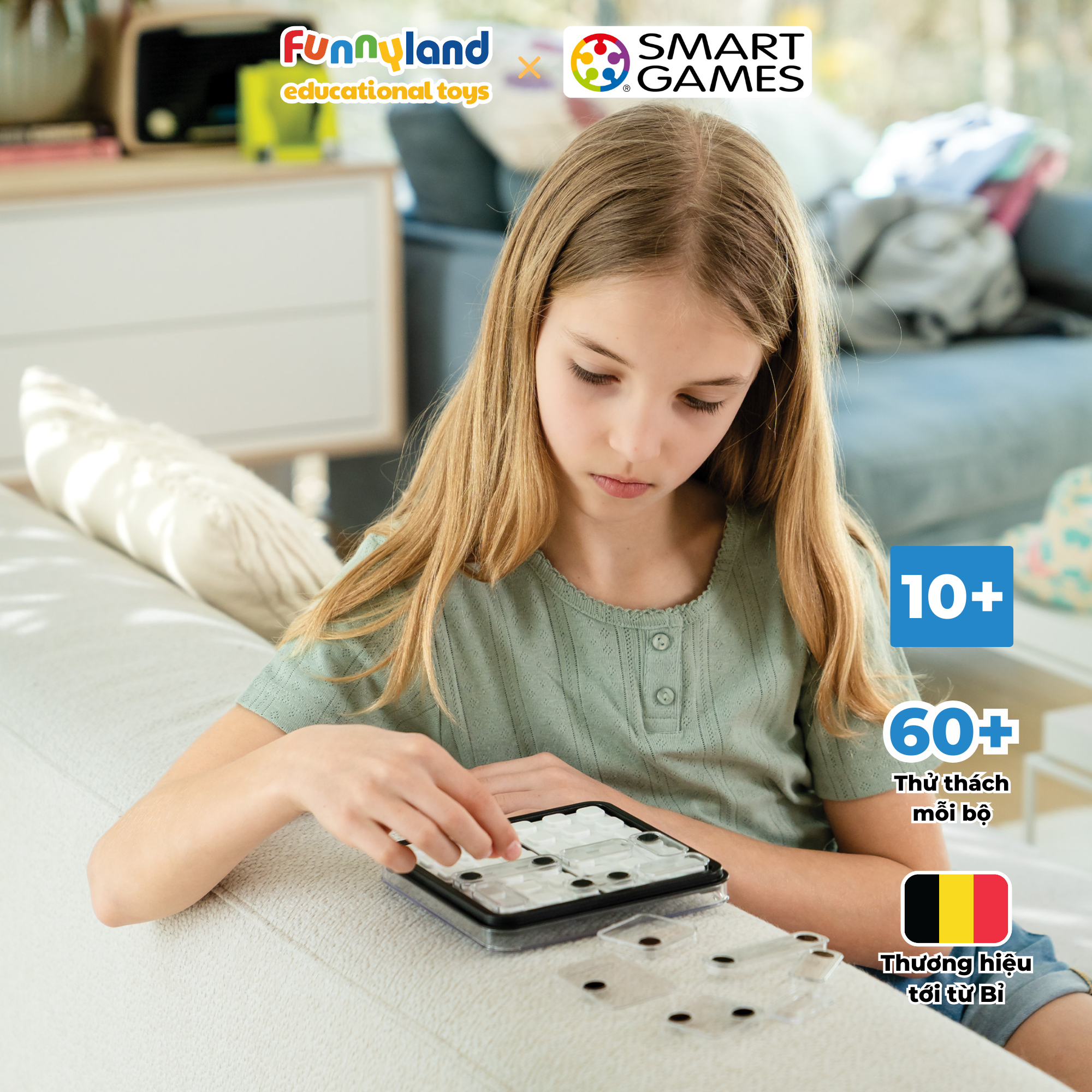 Đồ chơi trí tuệ Smartgames thử thách Dice Deduction