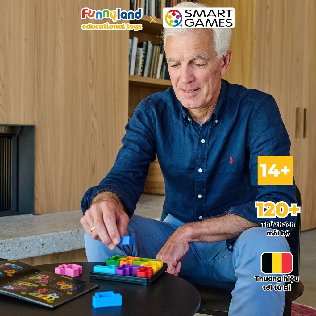 SmartGames - Thử thách IQ Deluxe - Square