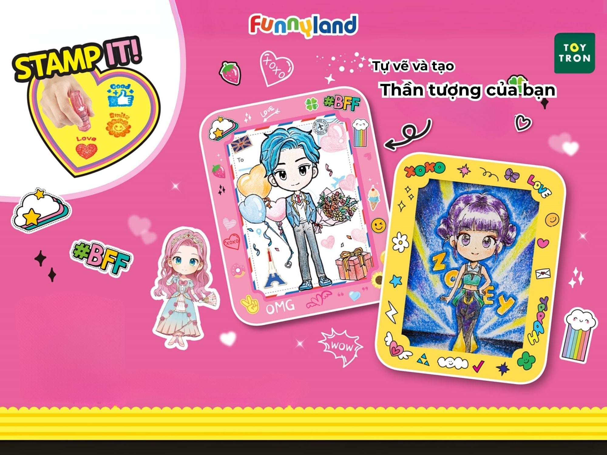 Bộ tập vẽ Ngôi Sao Thần Tượng