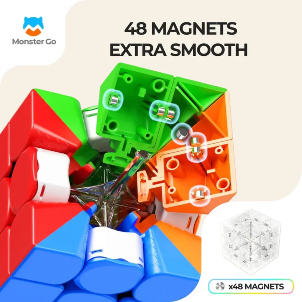 Monster Go - Đồ chơi Rubik MG Magnetic 3X3 (Online Exclusive)