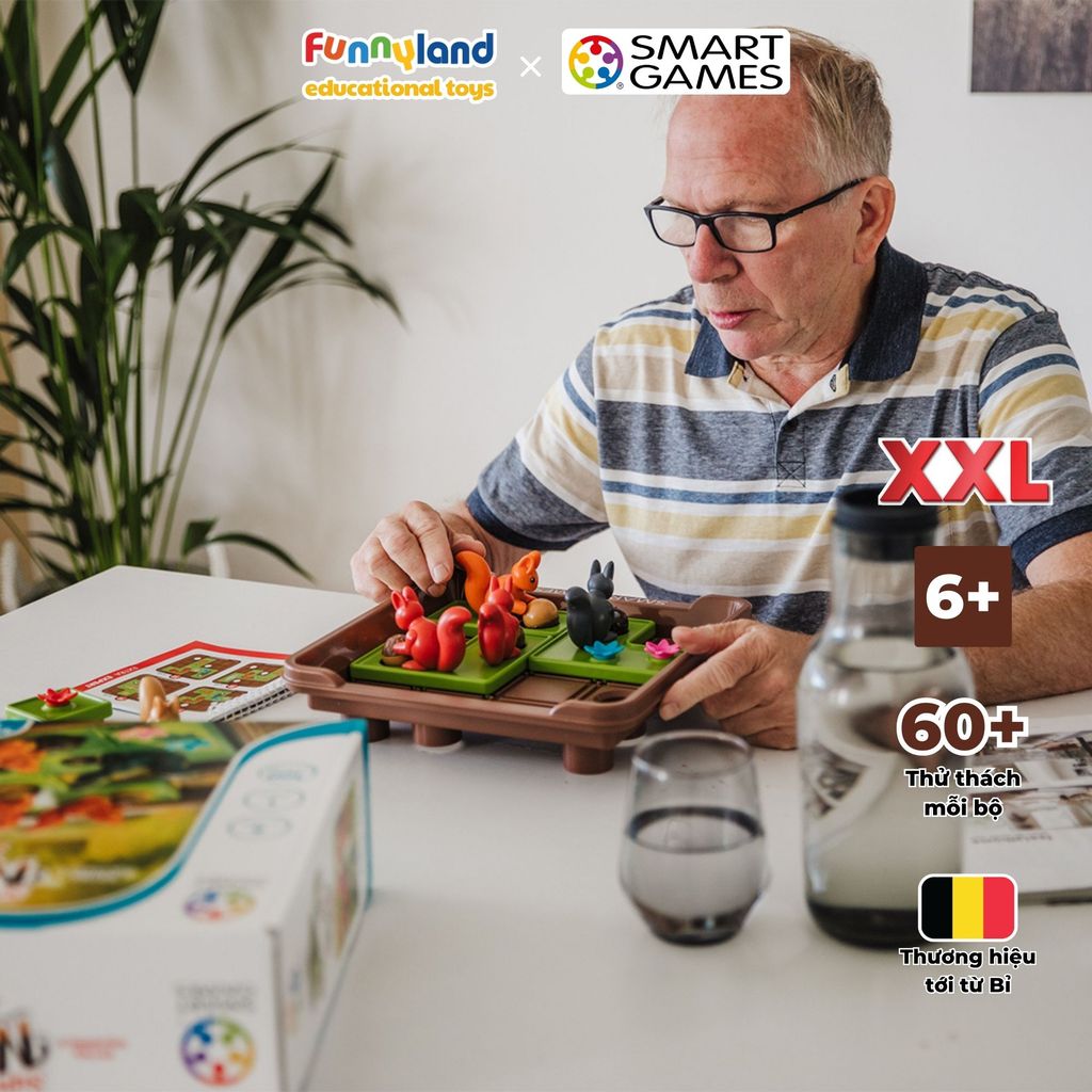 SmartGames - Thử thách sóc lăn hạt XL