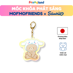 ChúThỏ lùn Hà Lan đội nón Cinnamoroll - Móc Khóa Phát Sáng