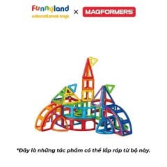 Đồ chơi xếp hình nam châm Hàn Quốc Magformers Bộ Sáng Tạo 90 mảnh