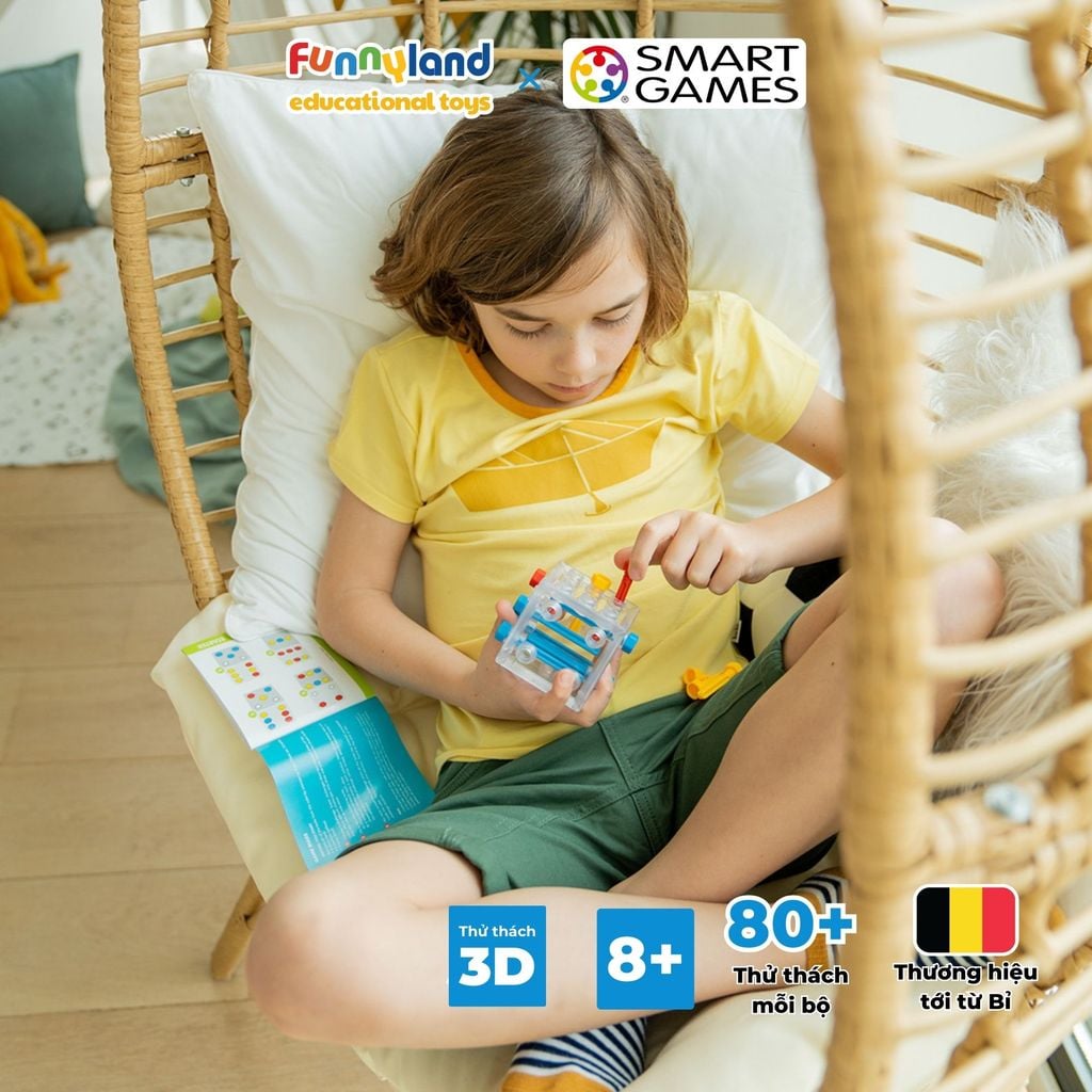 SmartGames - Thử thách Criss Cross Cube