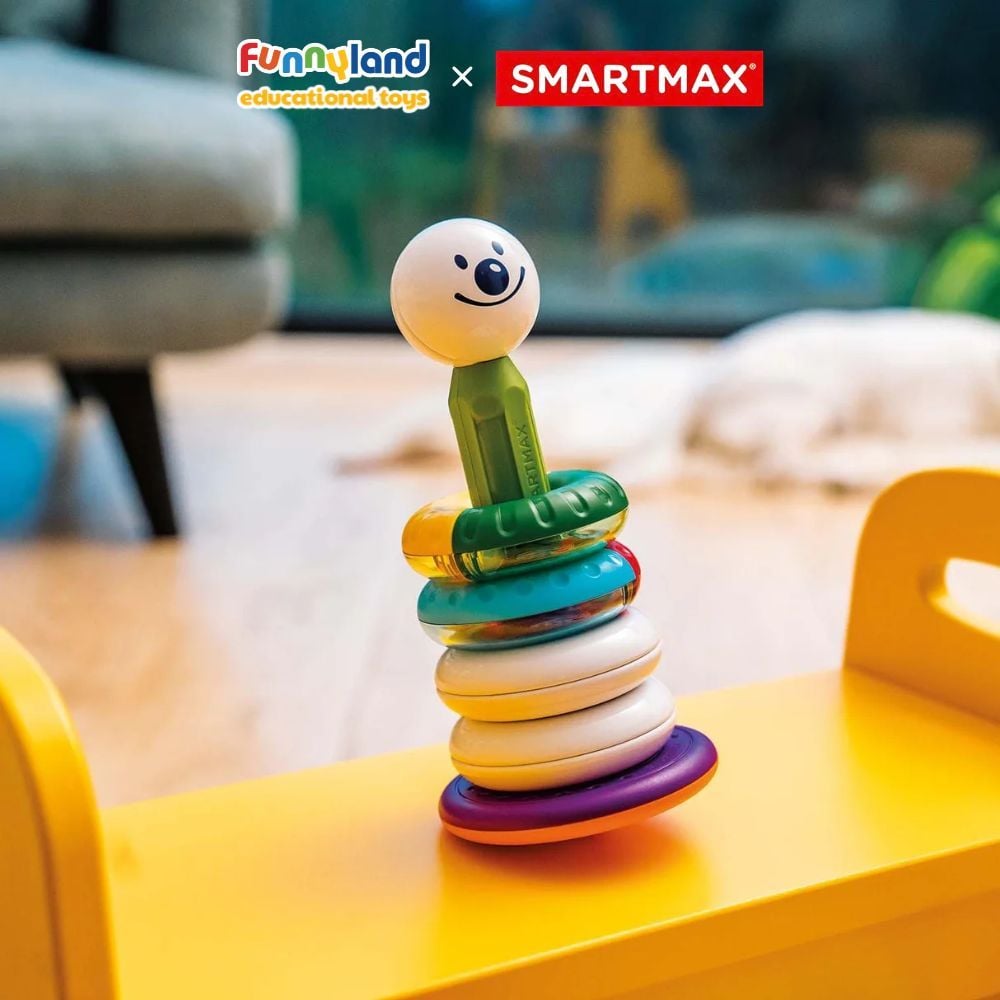 Đồ chơi xếp hình nam châm SmartMax Bộ Vòng Tháp Xếp Chồng