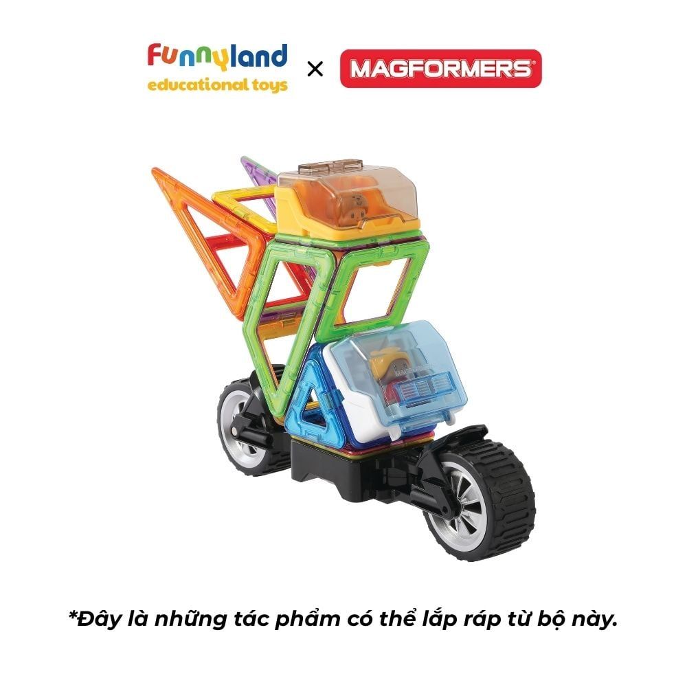 Magformers - Bộ Xe Đua Biến Hình 42 Mảnh