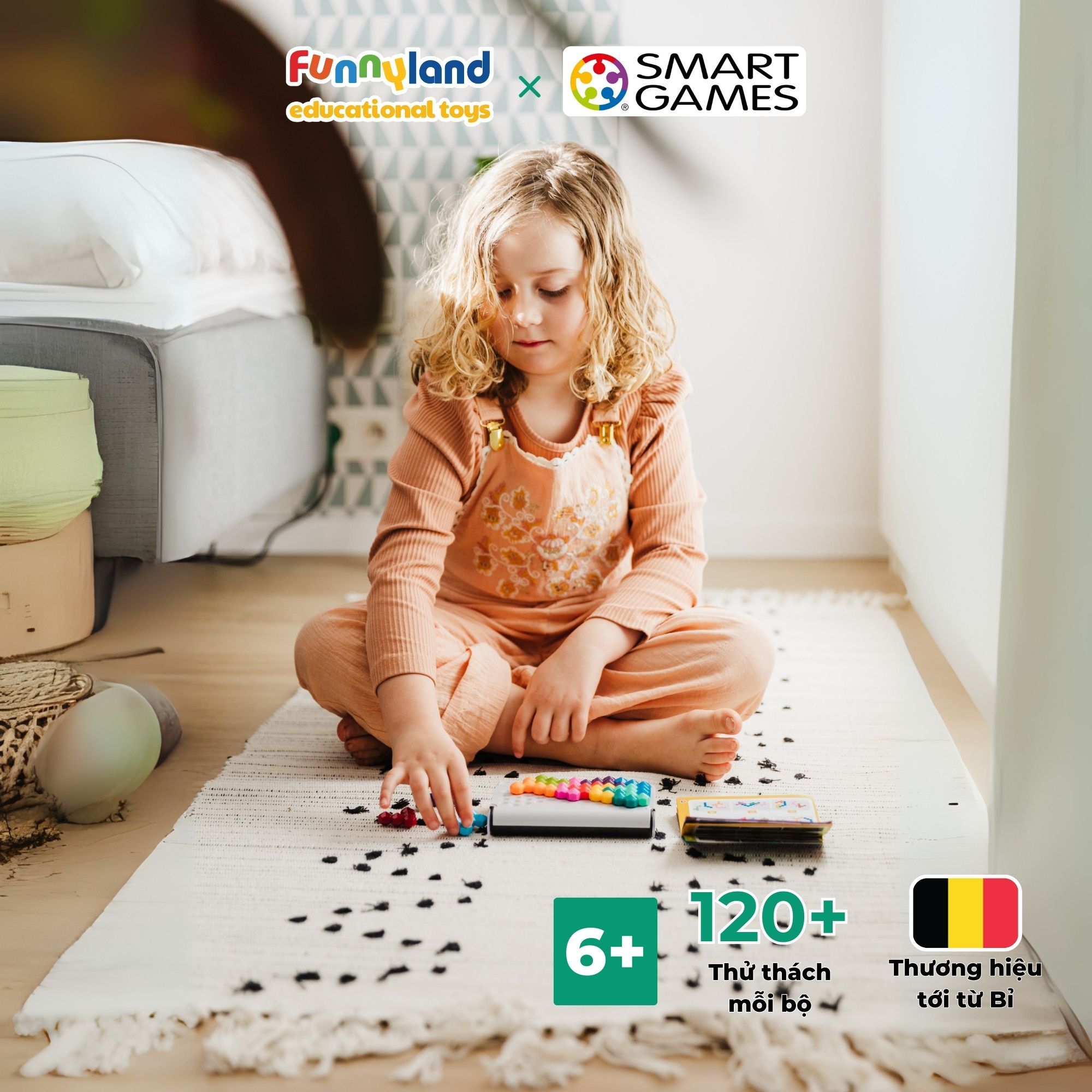 Đồ chơi trí tuệ Smartgames Thử thách IQ Six Pro (SG 479)