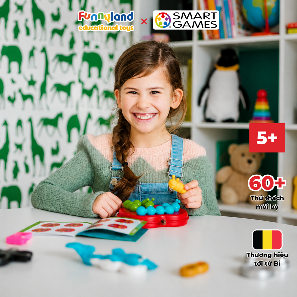 SmartGames Apple Twist - Thử thách Quả táo xoắn não