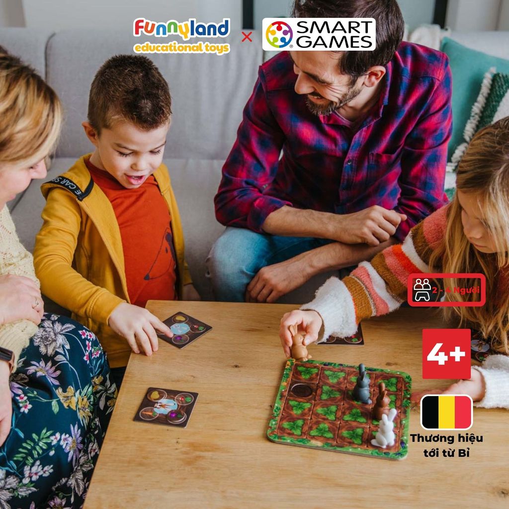 Đồ chơi trí tuệ Smartgames Thử thách Grabbit