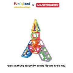 Đồ chơi xếp hình nam châm Hàn Quốc Magformers Bộ cơ bản 42 mảnh