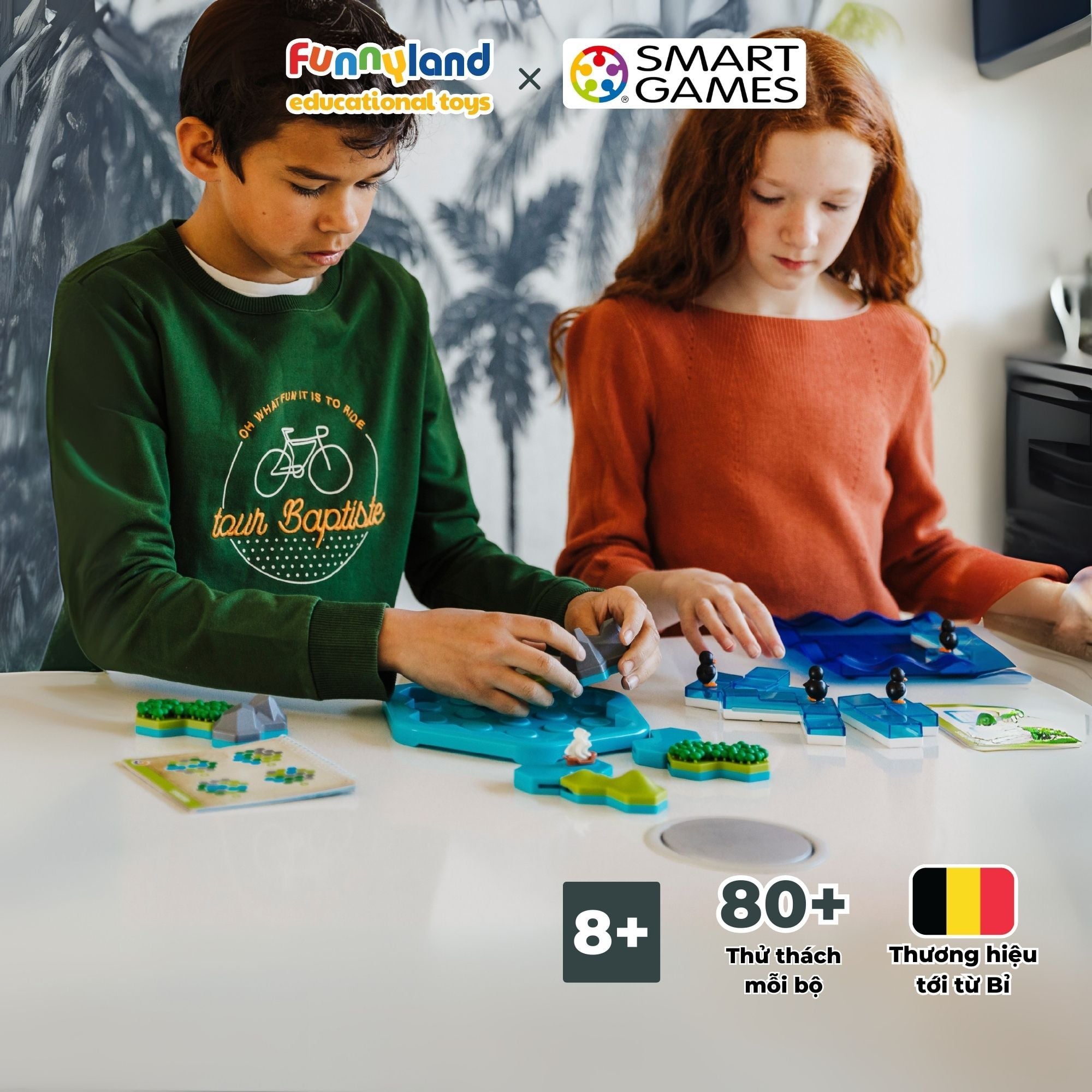 Đồ chơi trí tuệ Smartgames Thử Thách Treasure Island