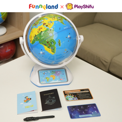 Bộ đồ chơi trẻ em: công nghệ AR "Trái Đất thực tế ảo"