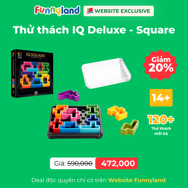 SmartGames - Thử thách IQ Deluxe - Square