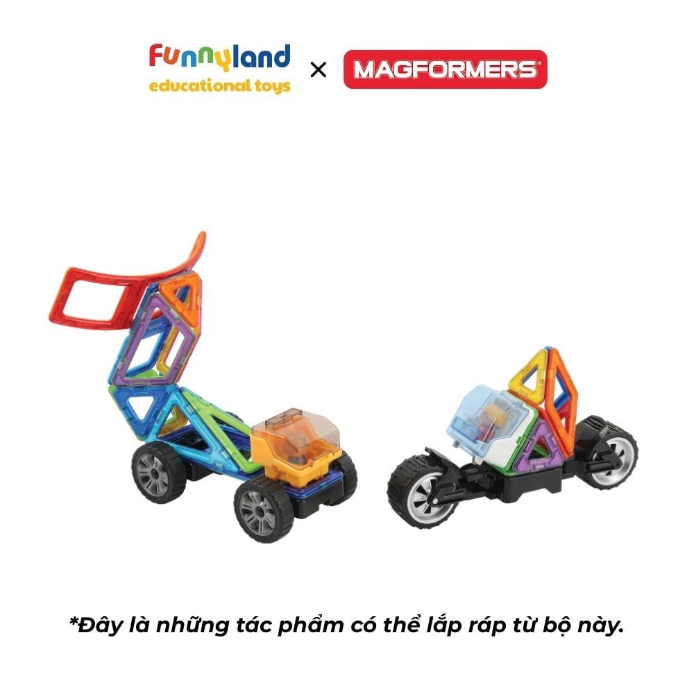 Magformers - Bộ Xe Đua Biến Hình 42 Mảnh