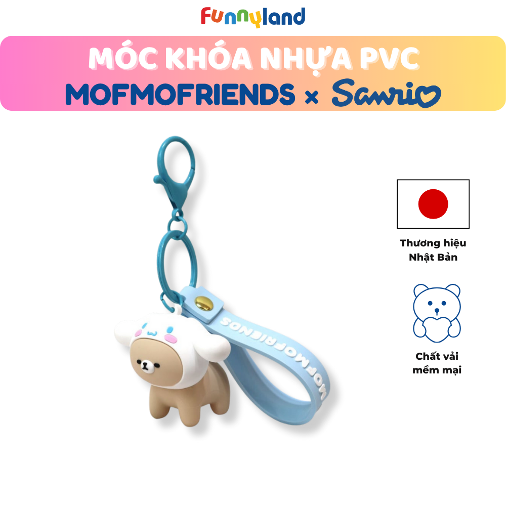 Móc khoá MofmoFriends PVC - Cinnamoroll