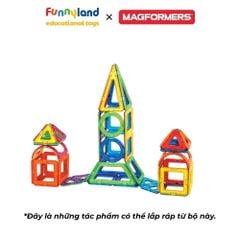 Đồ chơi xếp hình nam châm Hàn Quốc Magformers Bộ cơ bản 42 mảnh