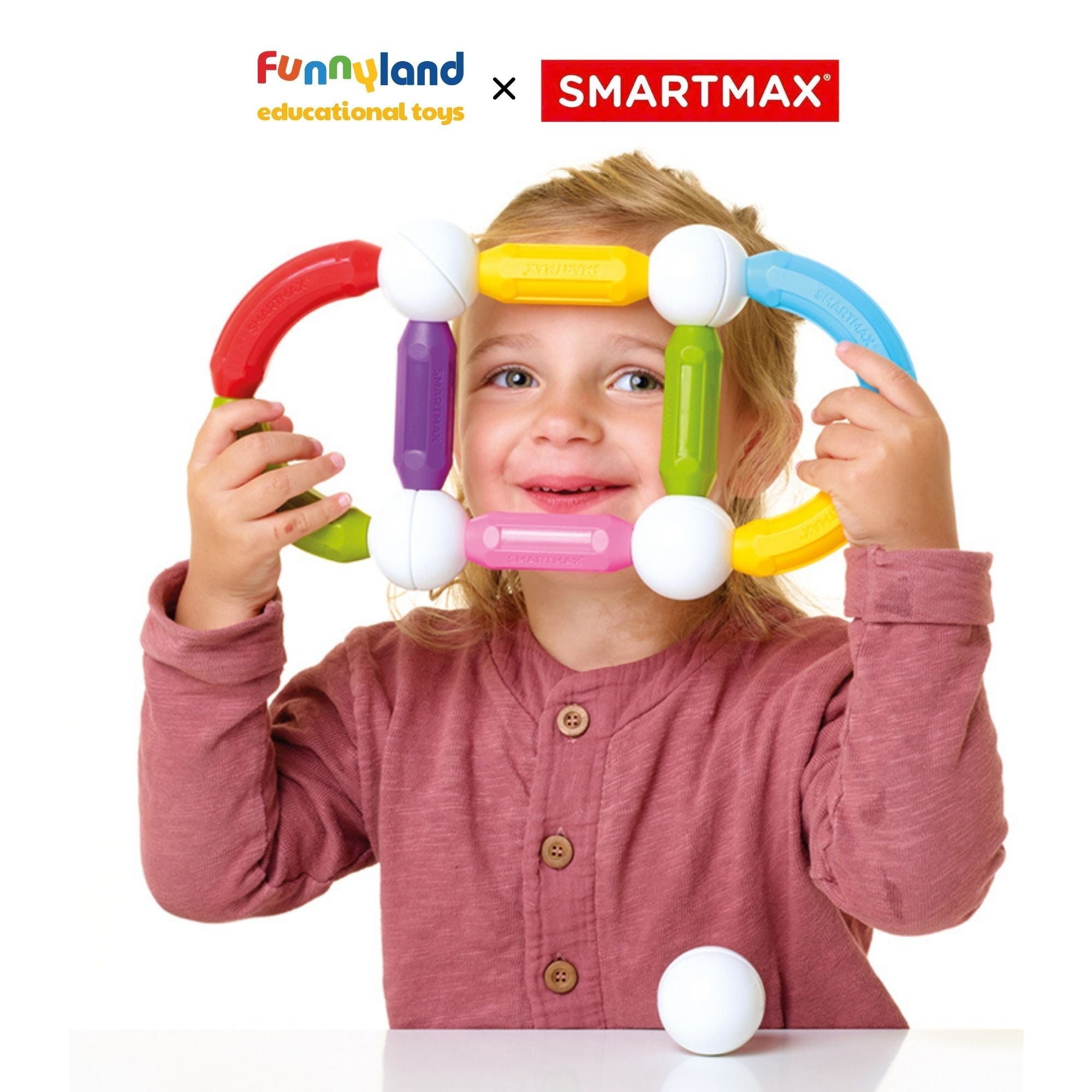 Bộ Xếp Hình Nam Châm Cơ Bản (30 pcs) SmartMax