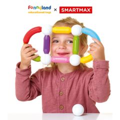 Bộ Xếp Hình Nam Châm Cơ Bản (30 pcs) SmartMax