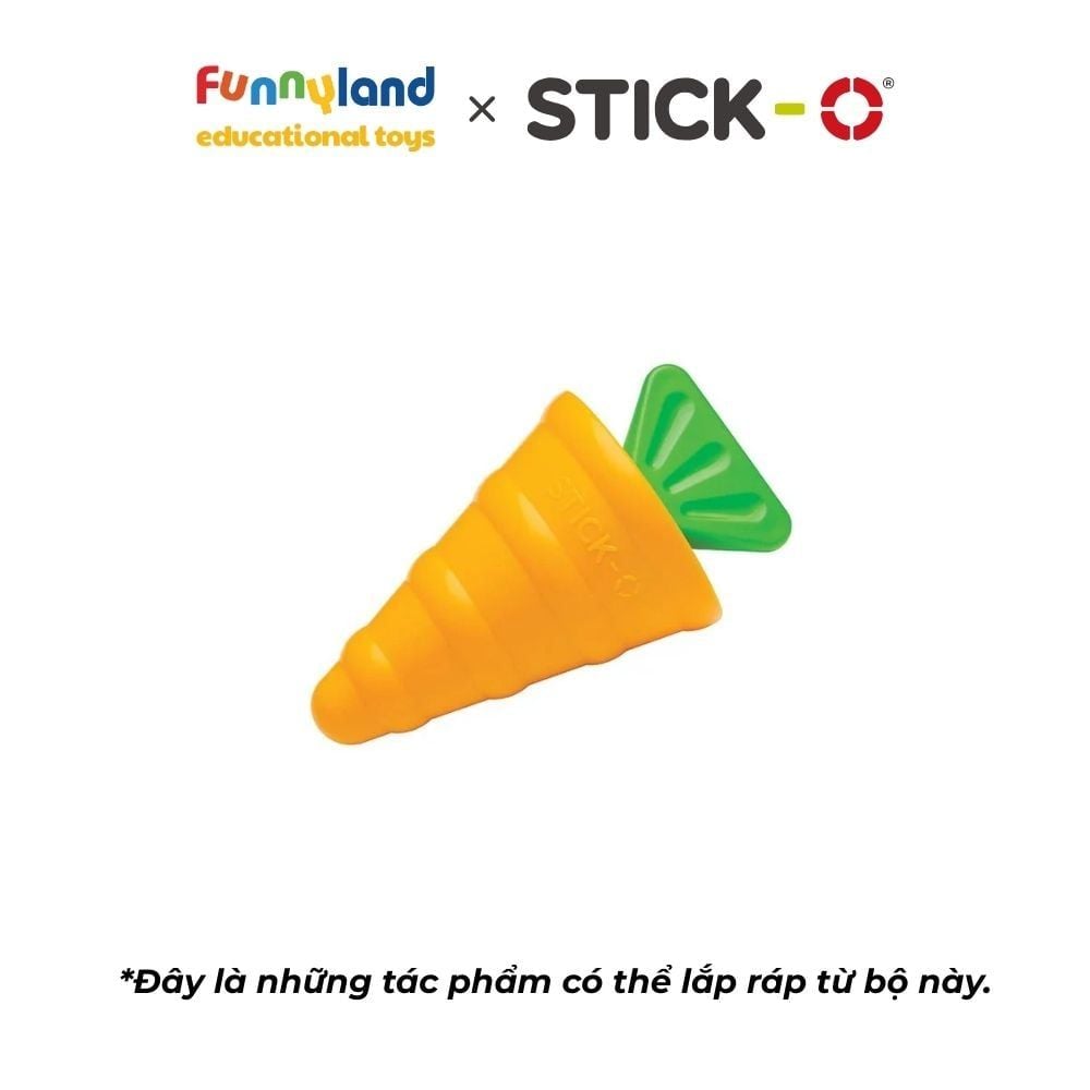 Đồ chơi xếp hình nam châm Hàn Quốc Stick-O COOKING SET