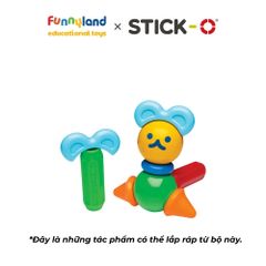 Đồ chơi xếp hình nam châm Hàn Quốc Stick-O FOREST FRIENDS SET