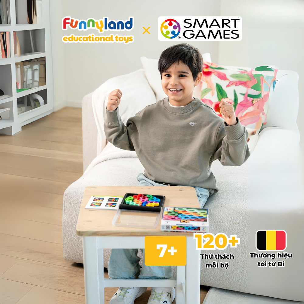 Đồ chơi trí tuệ Smartgames Thử thách IQ Noodles