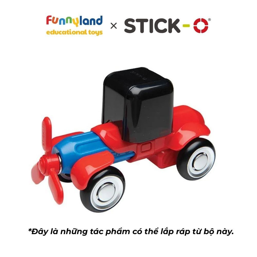 Đồ chơi xếp hình nam châm Hàn Quốc Stick-O CITY SET