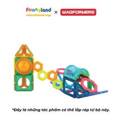 Đồ chơi xếp hình nam châm Hàn Quốc Magformers Bộ Vùng Đất Kỳ Ảo 31 chi tiết