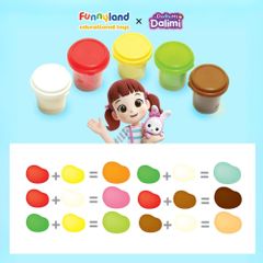 Bộ tiệm kem Dalimi kèm đất nặn