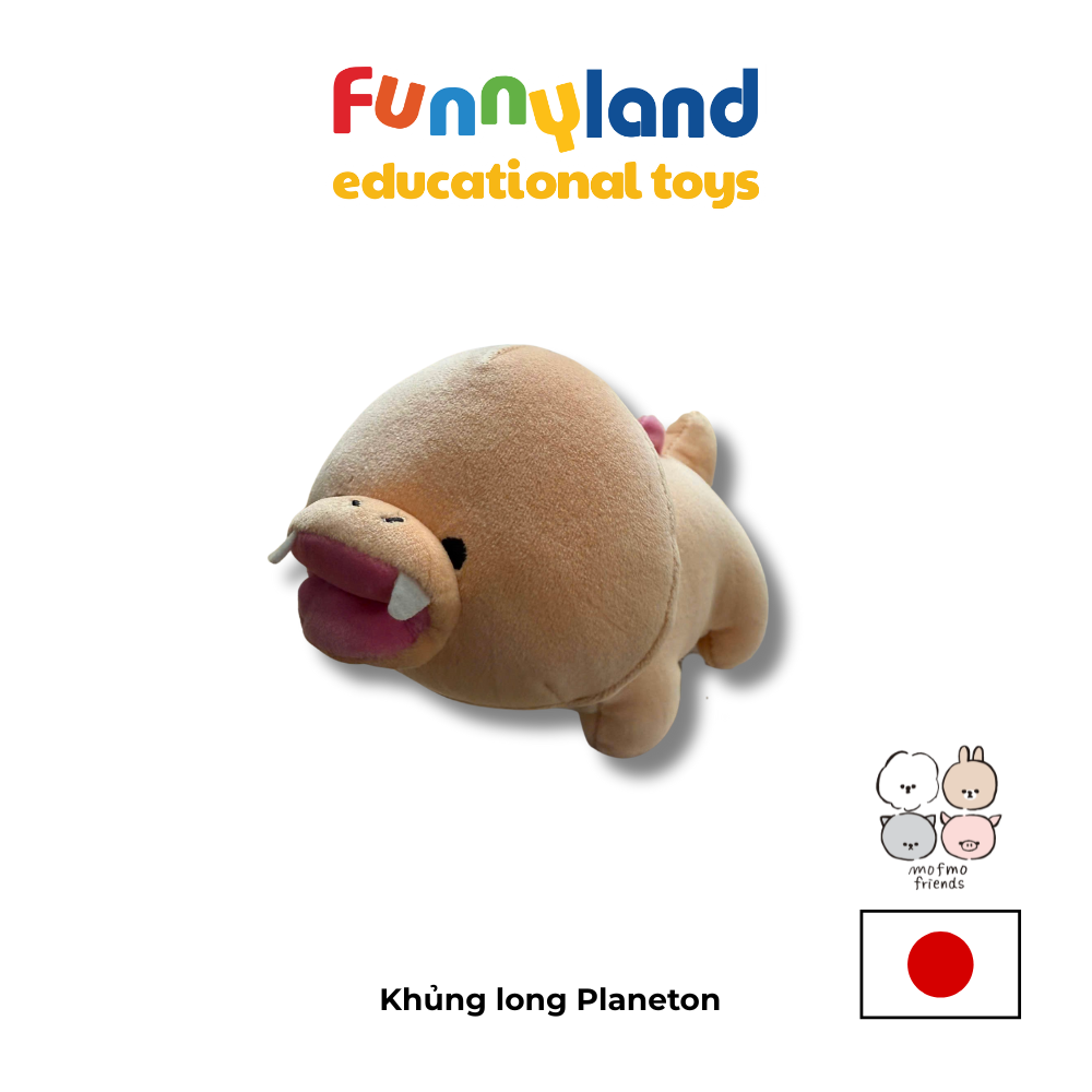 Thú bông Nhật Bản Mofmo Friends - Khủng Long Planeton
