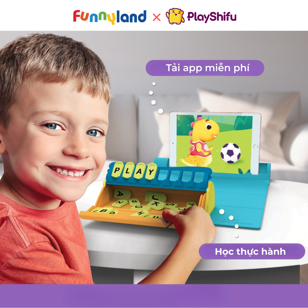 Bộ đồ chơi thực hành STEM - Từ vựng Tiếng Anh Wiz Plugo