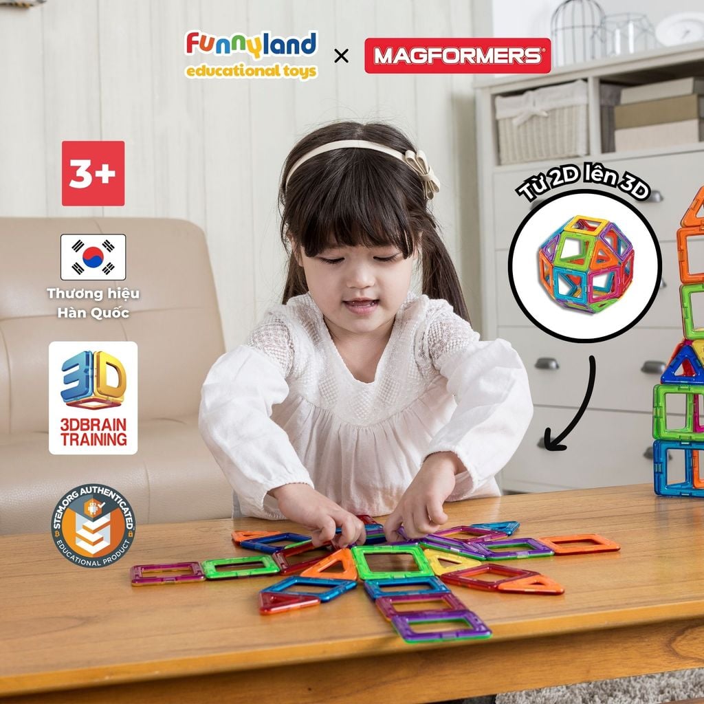 Magformers - Bộ cơ bản 30 mảnh