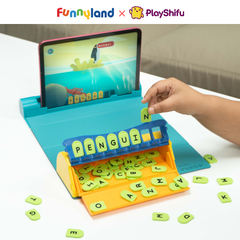 Bộ đồ chơi thực hành STEM - tiếng anh, toán học, lắp ghép Wiz Plugo