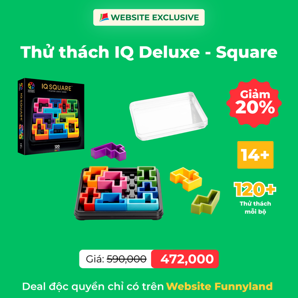 SmartGames - Thử thách IQ Deluxe - Square