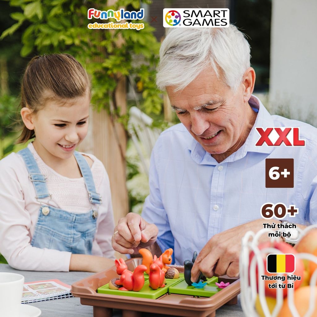 SmartGames - Thử thách sóc lăn hạt XL