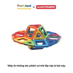 Đồ chơi xếp hình nam châm Hàn Quốc Magformers sáng tạo 60 mảnh