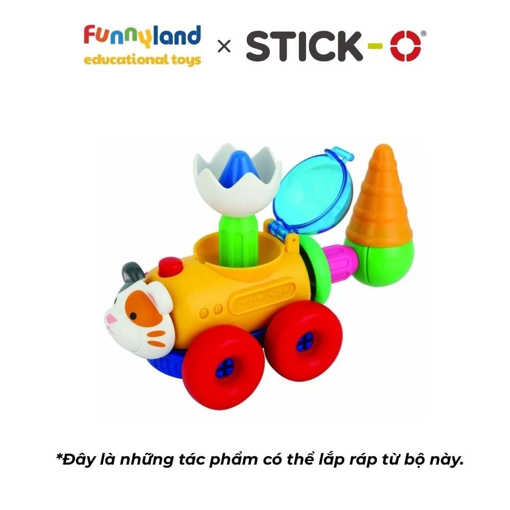 Stick-O - Bộ người bạn đầu tiên (17 chi tiết) Stick-O