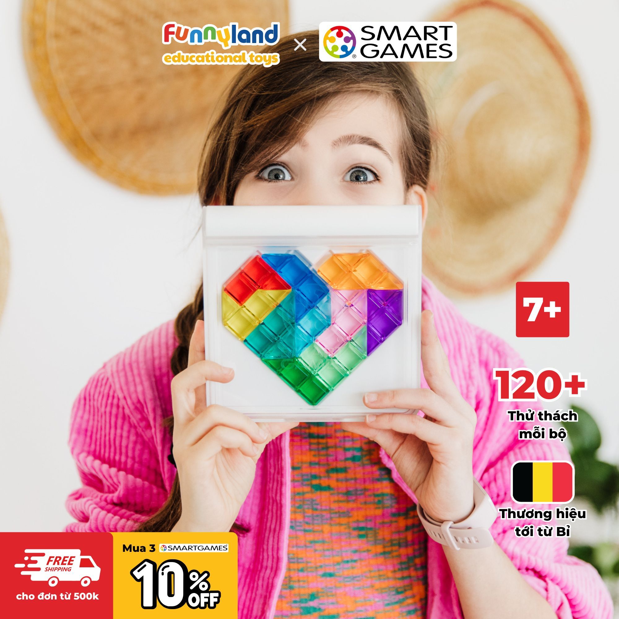 Đồ chơi trí tuệ Smartgames Thử thách IQ Love (SG 302)