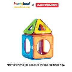 Đồ chơi xếp hình nam châm Hàn Quốc Magformers Bộ mở rộng 14 mảnh