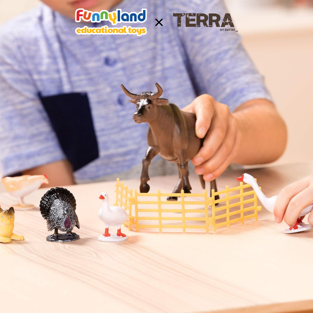 Đồ chơi mô hình động vật Terra - Thế giới Đồng Quê