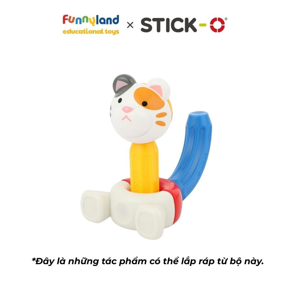Stick-O - Bộ chơi ú oà chủ đề chó mèo Stick-O