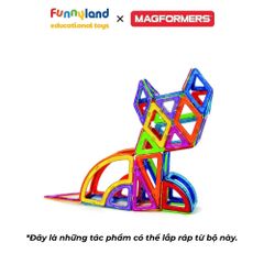 Đồ chơi xếp hình nam châm Hàn Quốc Magformers Bộ Sáng Tạo 90 mảnh