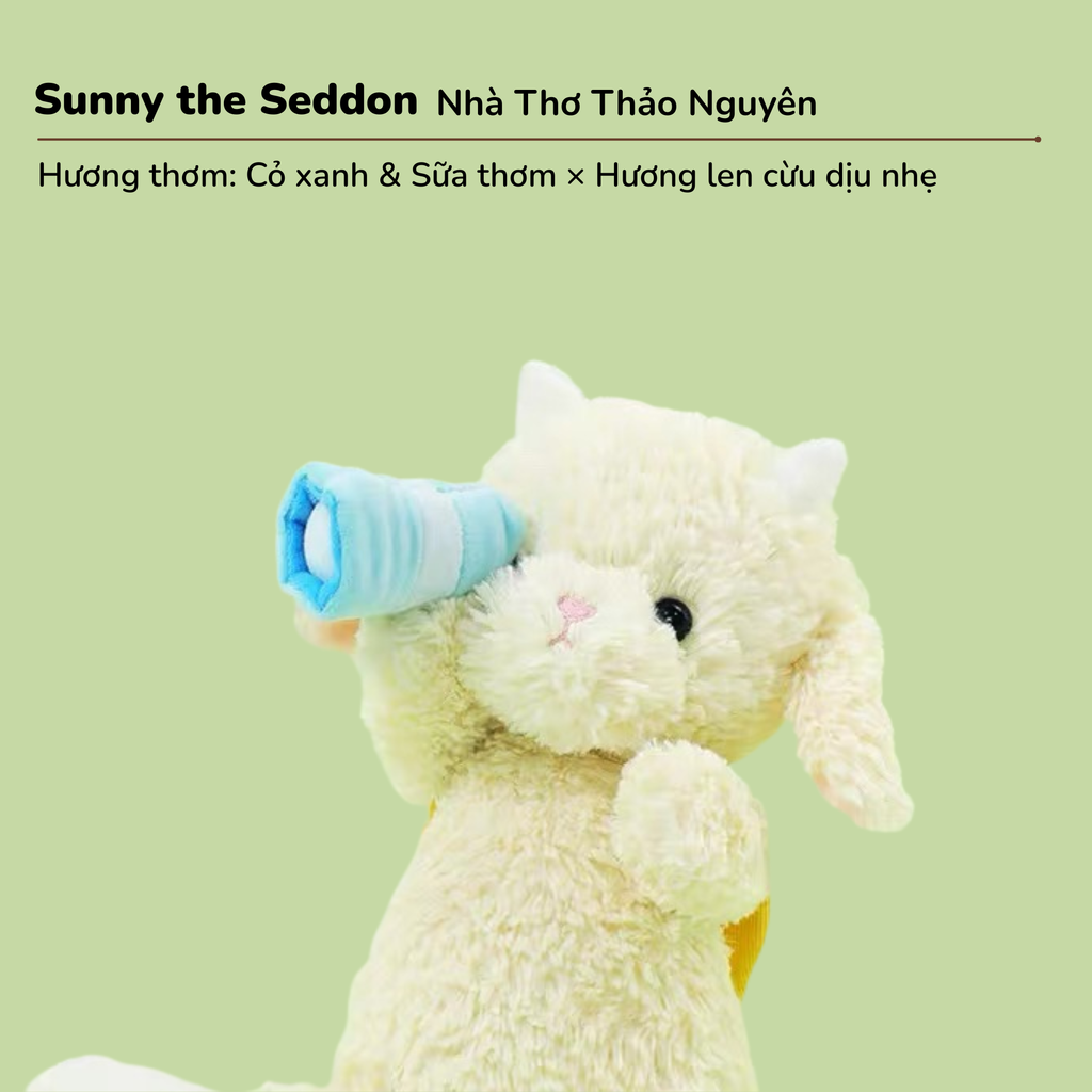 Recur - Thú bông Sunny the Seddon (Có Hương Thơm)