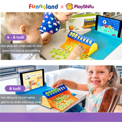 Bộ đồ chơi thực hành STEM - Từ vựng Tiếng Anh Wiz Plugo