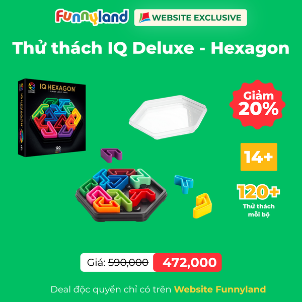 SmartGames - Thử thách IQ Deluxe - Hexagon