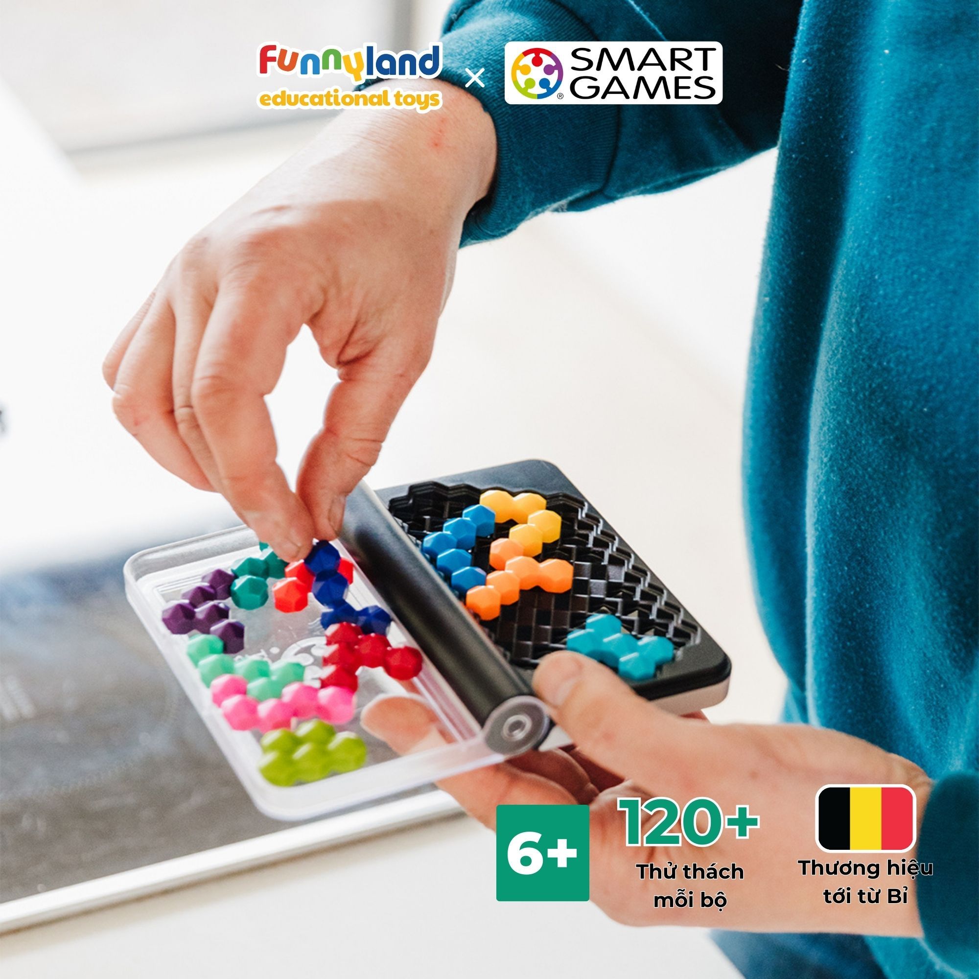 Đồ chơi trí tuệ Smartgames Thử thách IQ Six Pro (SG 479)