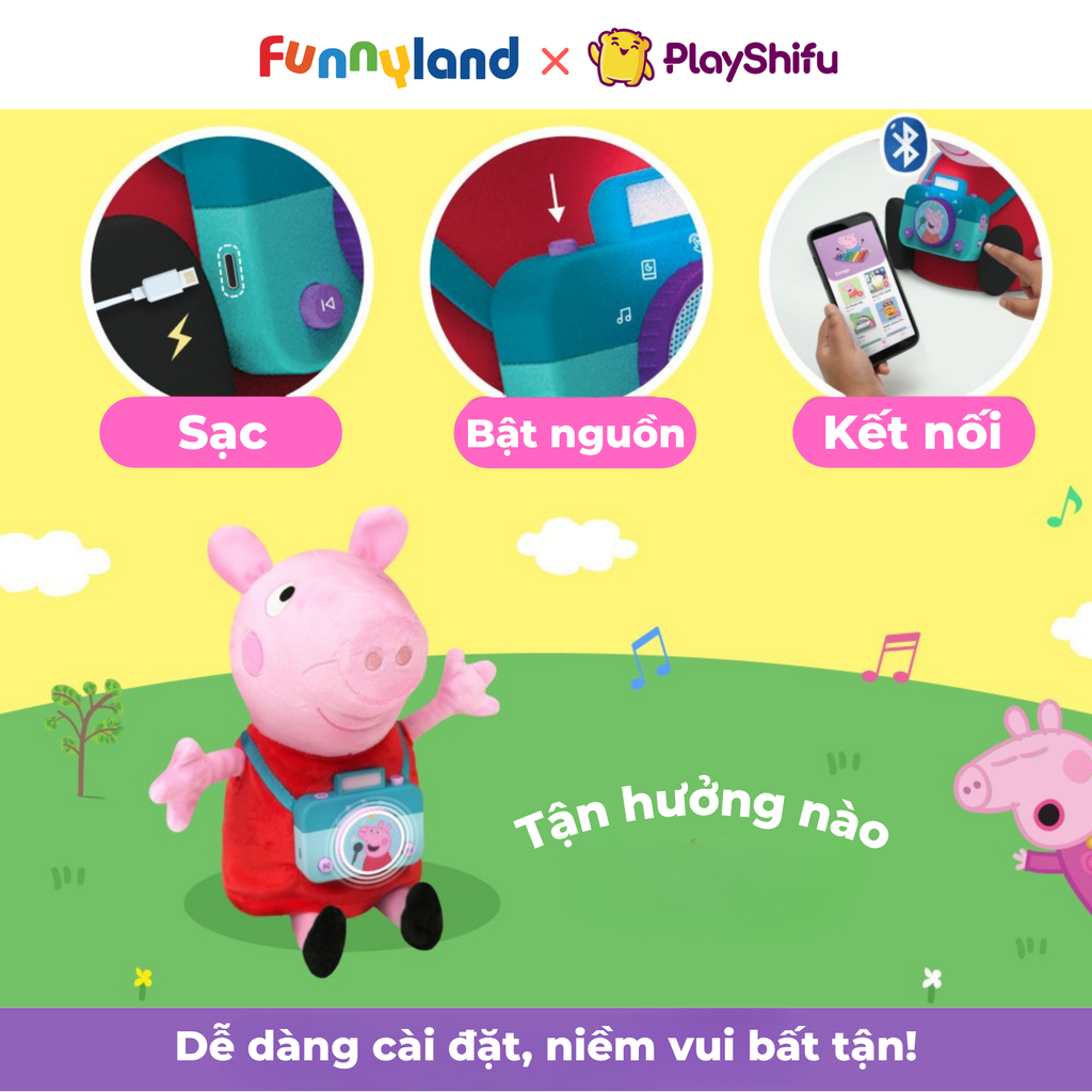 PlayShifu - Peppa Pig - Heo con kể chuyện tiếng Anh
