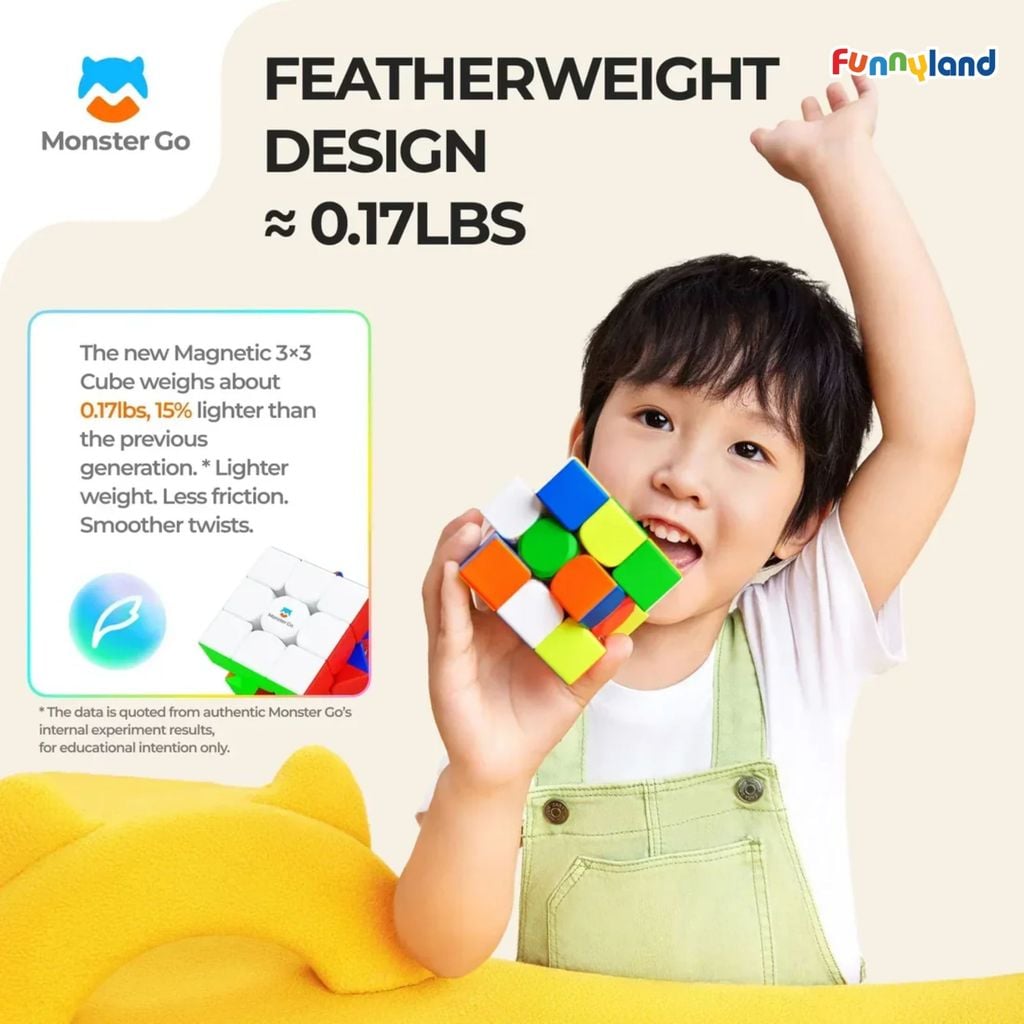 Monster Go - Đồ chơi Rubik MG Magnetic 3X3 (Premium)